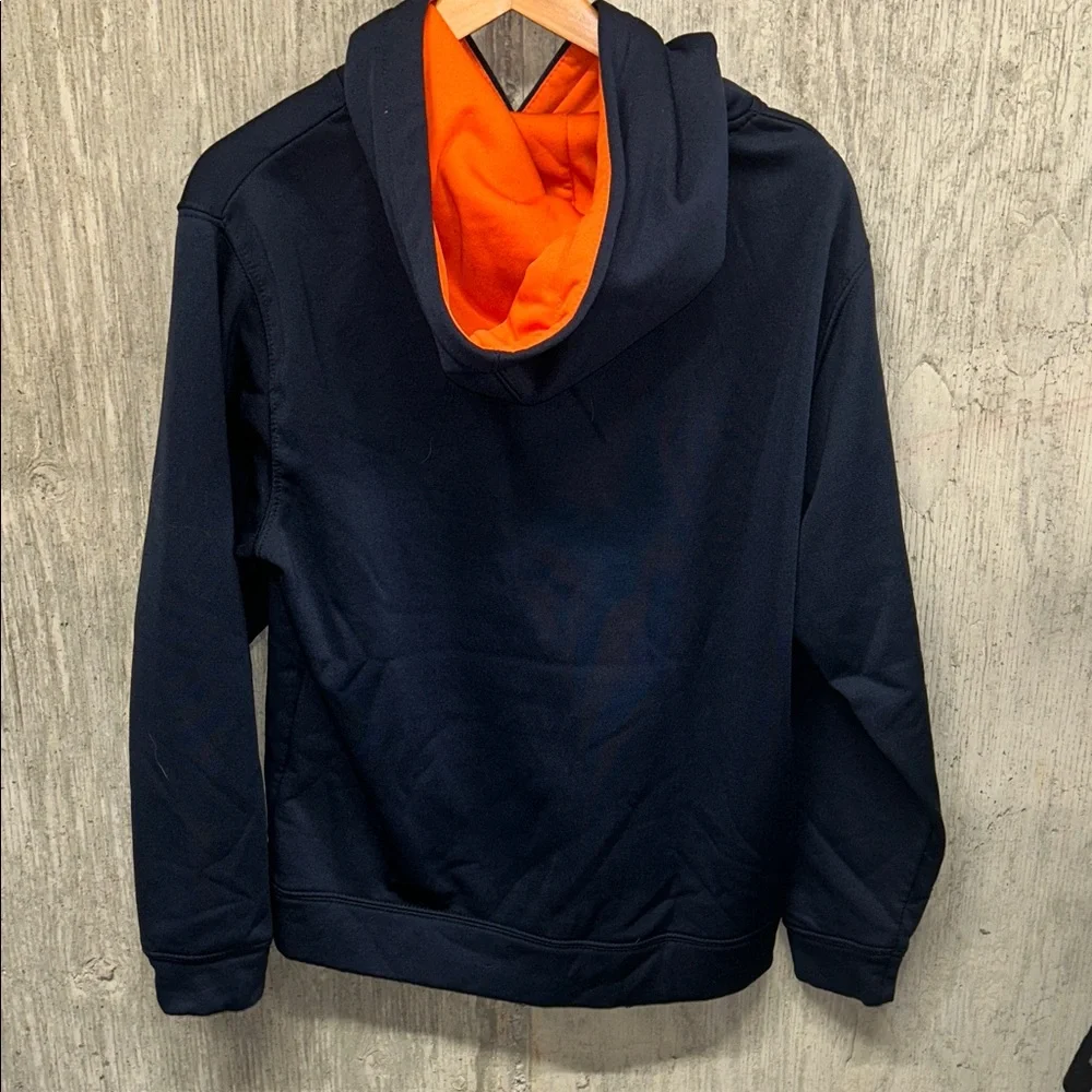 Stadium Athletics Navy and‎ Orange Youth University of Illinois Hoodie L 16-18